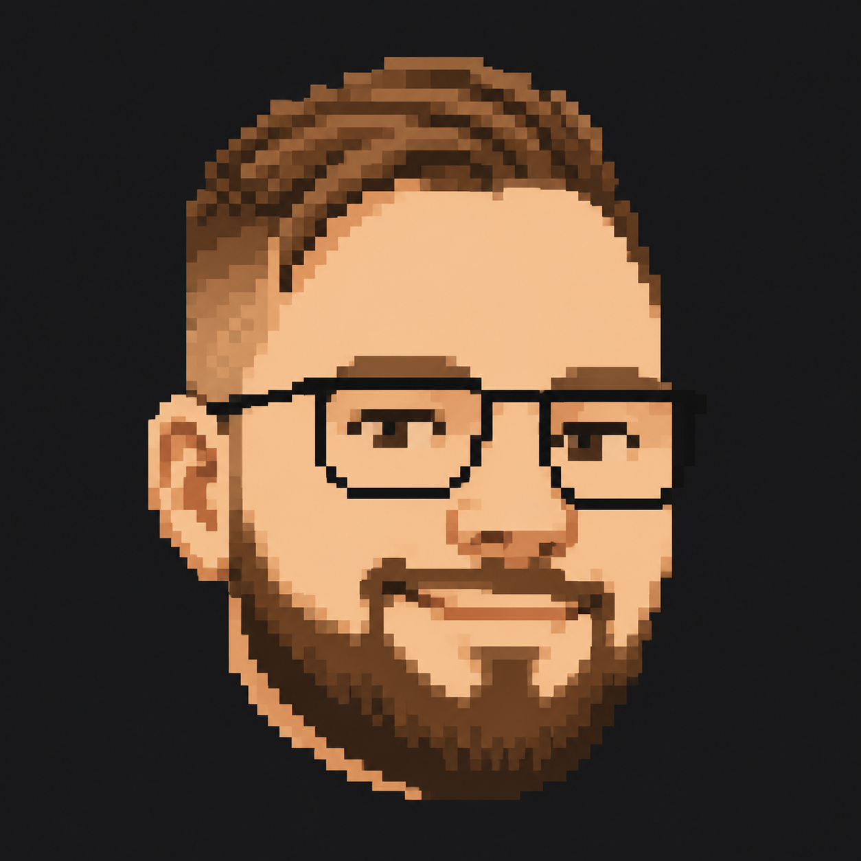 Stylized portrait of Grzegorz Kaczmarek